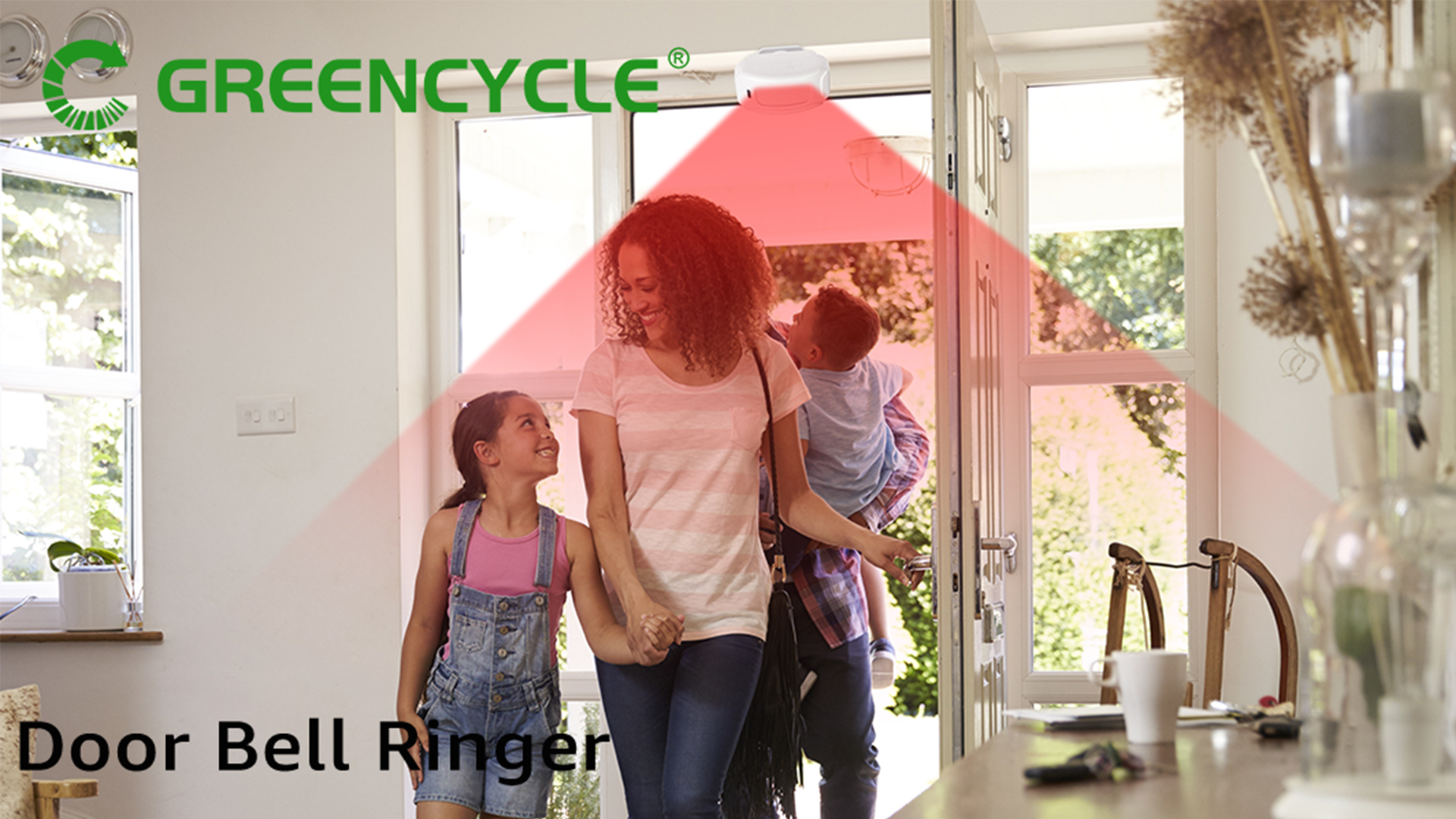 Greencycle Motion Sensor Doorbell, Door Chime for Business When